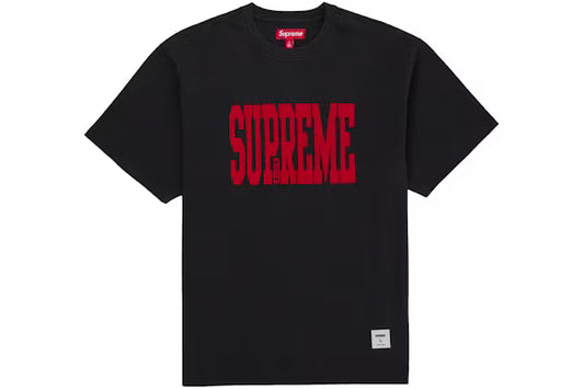 Supreme Stretch Applique S/S Top Black