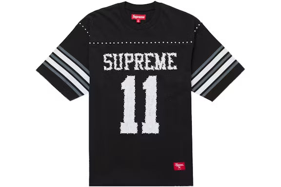 Supreme Studded S/S Football Top Black