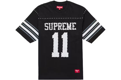 Supreme Studded S/S Football Top Black