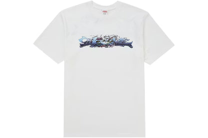 Supreme Tag Tee White
