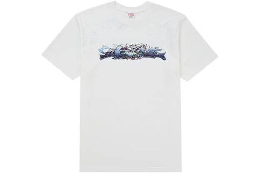 Supreme Tag Tee White
