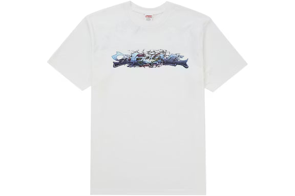 Supreme Tag Tee White