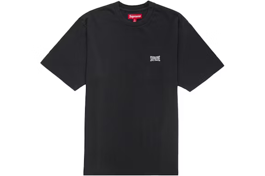 Supreme Warm Up Washed S/S Top Black