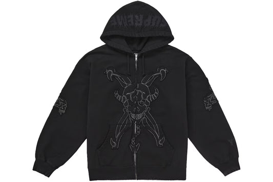 Supreme Y's by Yohji Yamamoto Zip Up Hooded Sweatshirt
