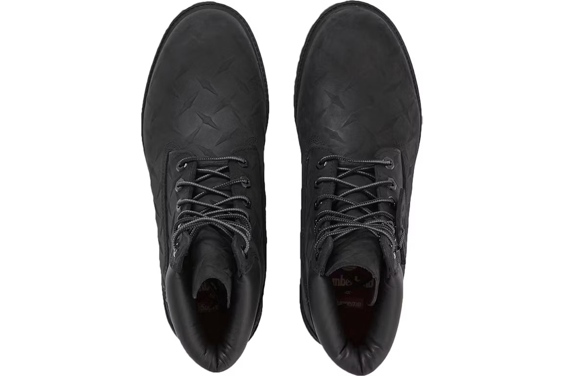 Timberland 6" Premium Waterproof Boot Supreme Diamond Plate Black (2026)