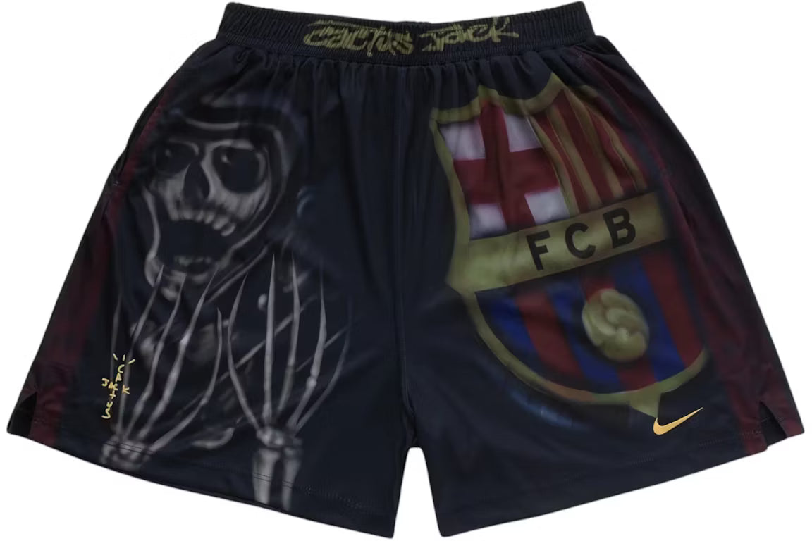Travis Scott x Nike x FC Barcelona Skeleton Home Shorts