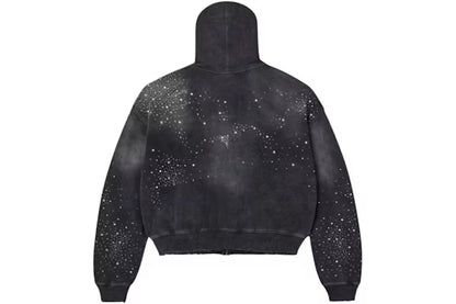 Vale Forever Classico Zip Up Hoodie Black