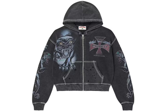 Vale Forever Hardy Boyz Zip Up Hoodie Black