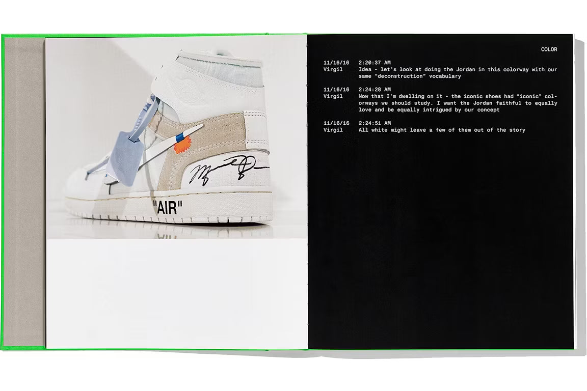 Virgil Abloh x Nike ICONS "The Ten" Something's Off Book