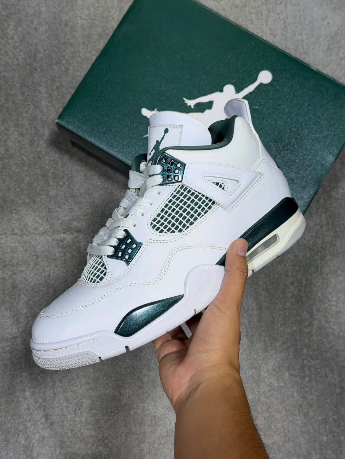 Jordan 4 Oxidized Green