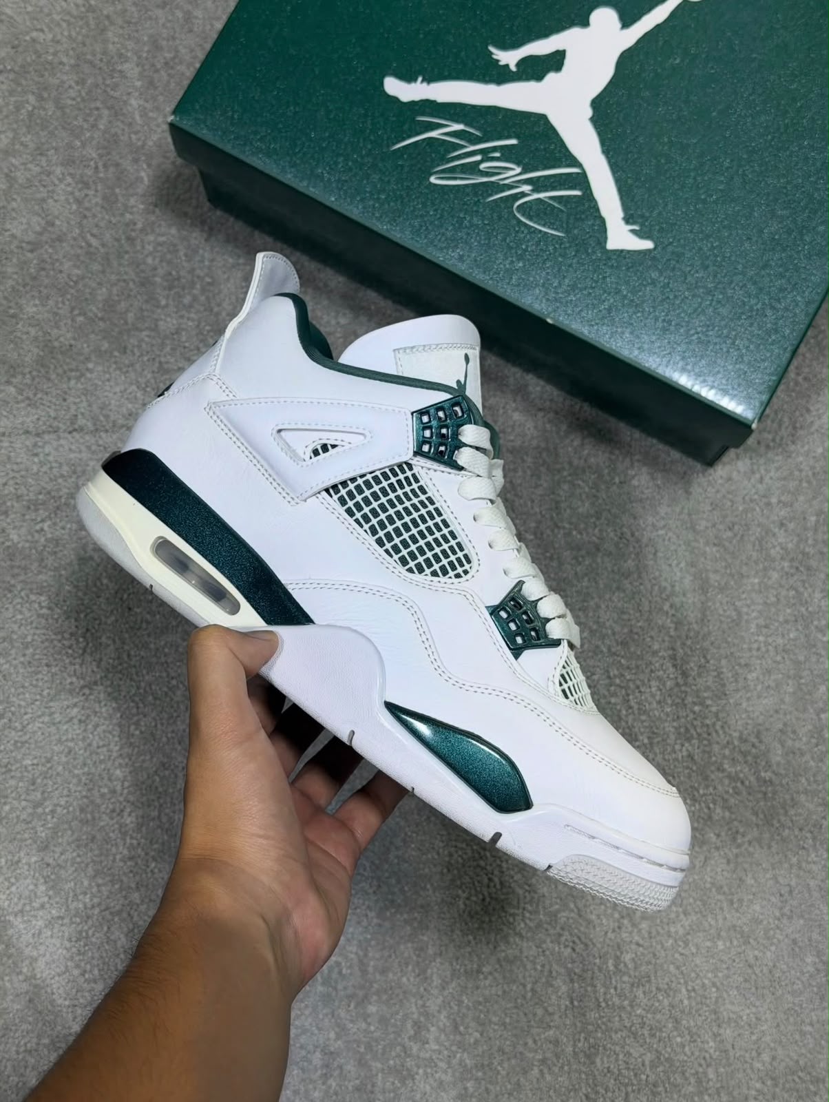 Jordan 4 Oxidized Green