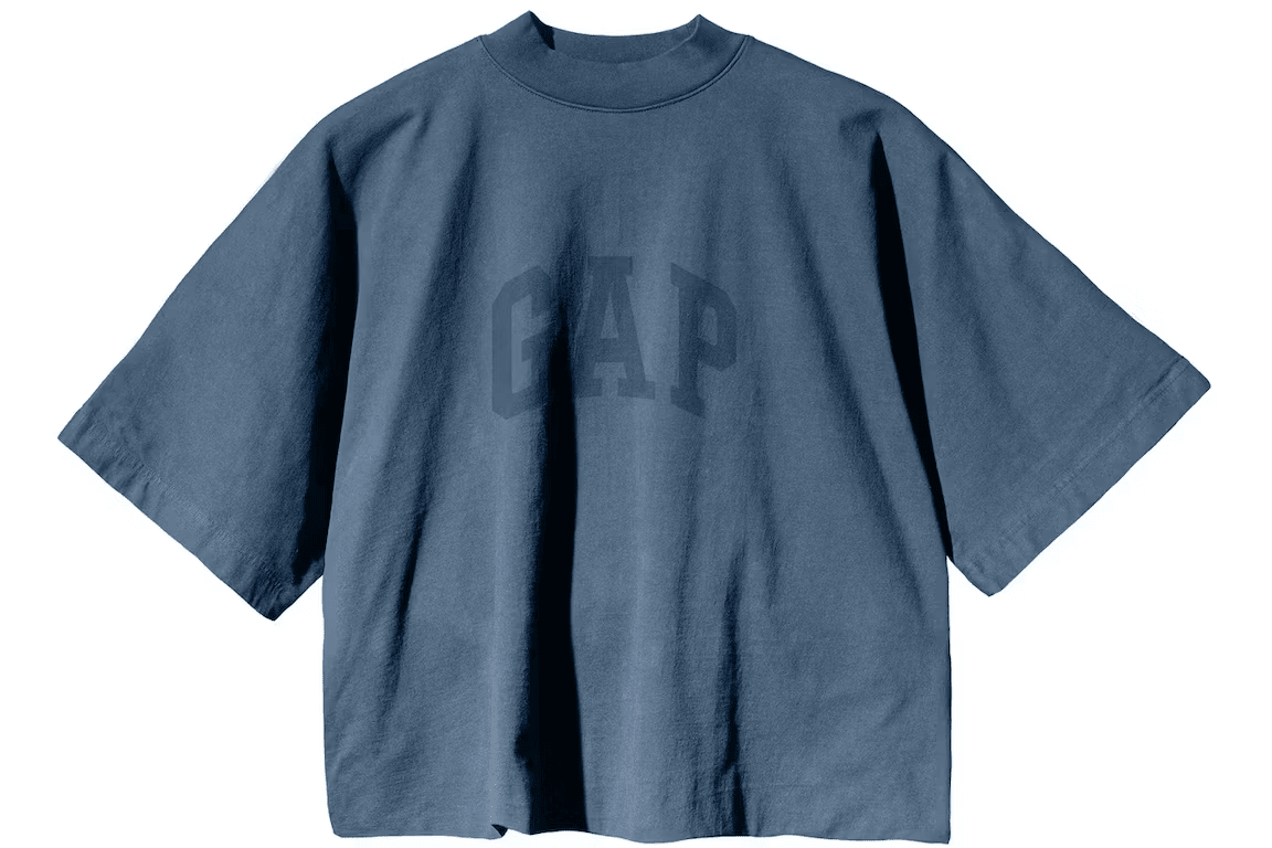 Yeezy Gap Dove No Seam Tee Dark Blue