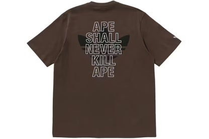 adidas x BAPE Ape Head Tee Brown