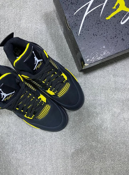 Jordan 4 Retro Yellow Thunder