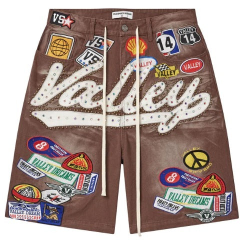 Vale Forever 1980s Jorts Brown