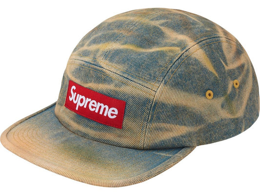 Supreme Denim Camp Cap (FW25) Washed Indigo