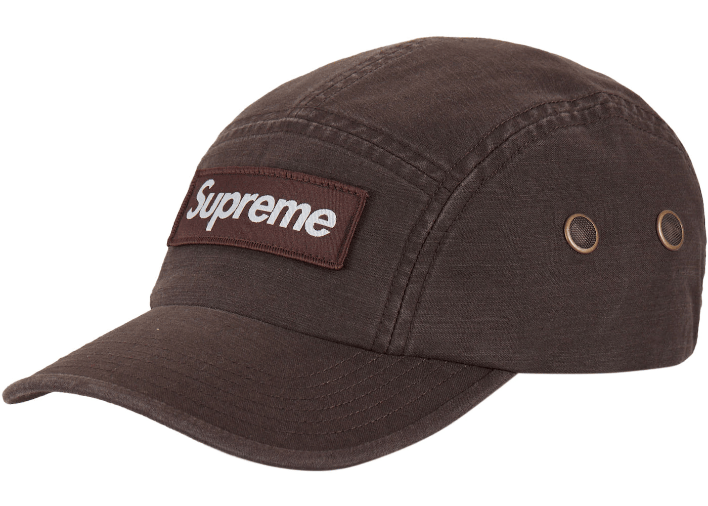 Military Camp Cap Brown Supreme