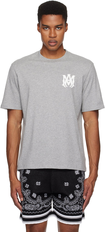 Amiri Ma Core Logo Tee Grey