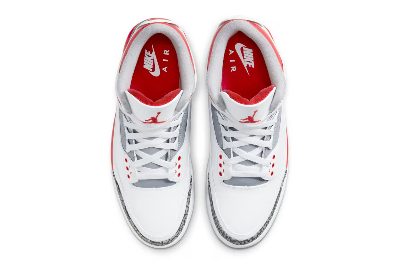 Jordan 3 Fire Red