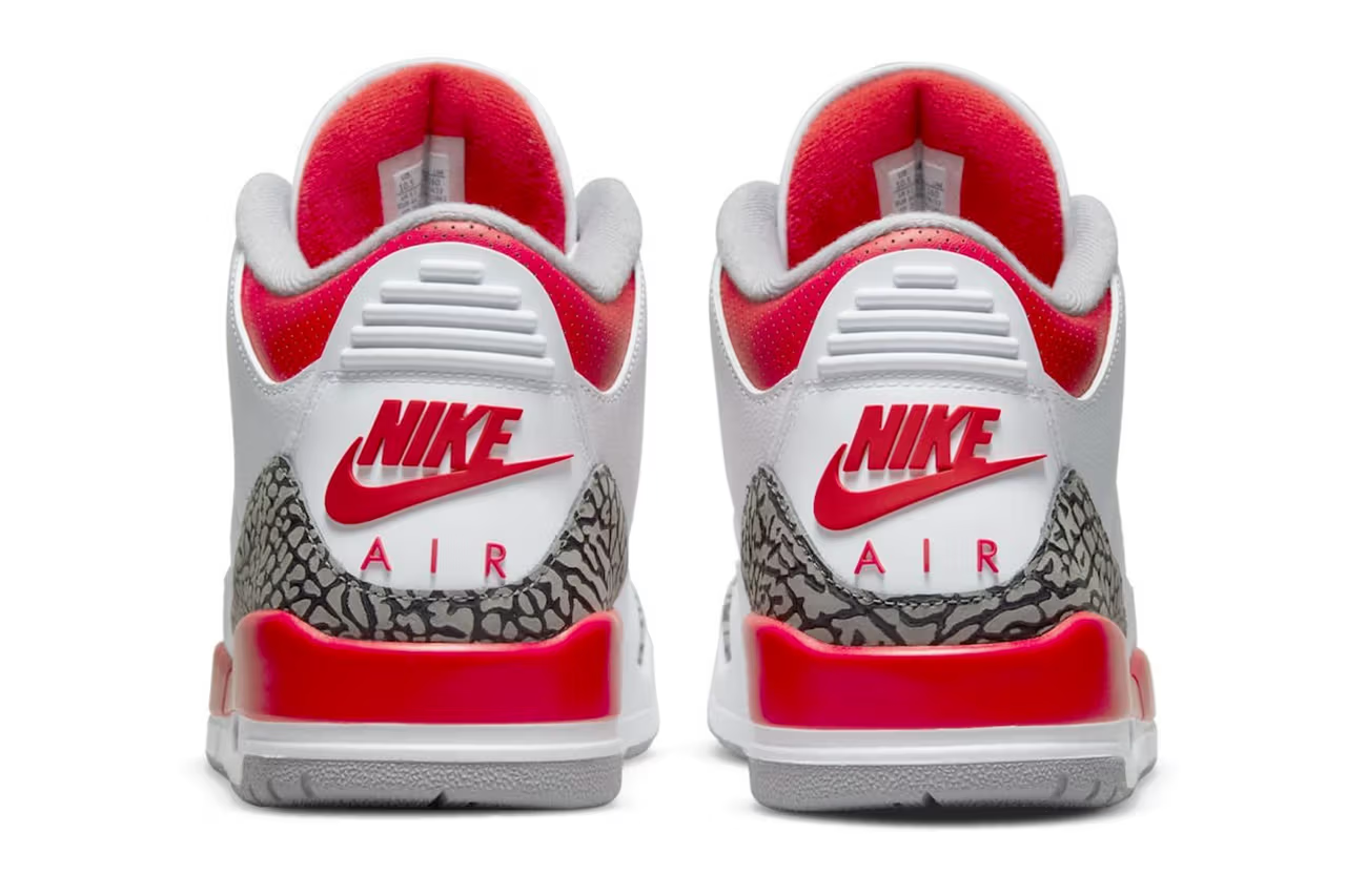 Jordan 3 Fire Red