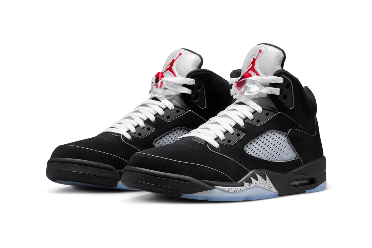 Jordan 5 Black Metallic Reimagined