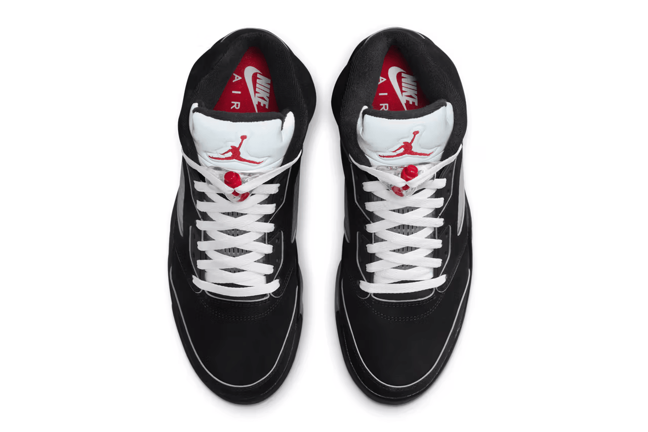 Jordan 5 Black Metallic Reimagined
