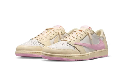 Jordan 1 Low Travis Scott Shy Pink