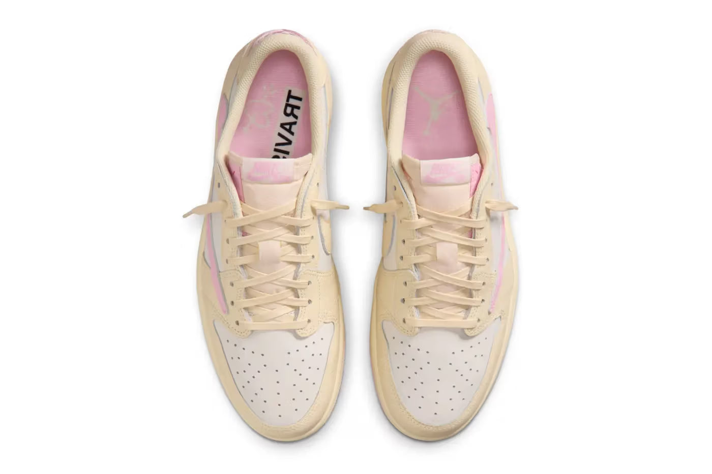 Jordan 1 Low Travis Scott Shy Pink