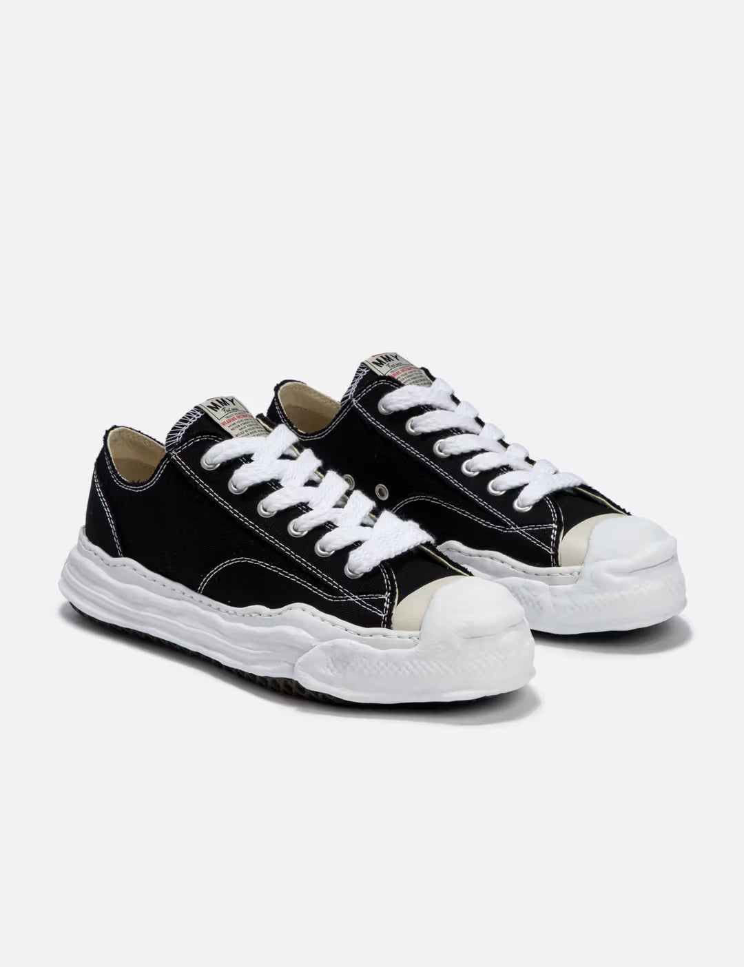 Maison Mihara Yasuhiro Hank OG Sole Canvas Low Black