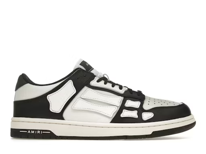 Amiri Skel Top Low Black White