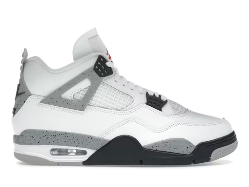 Jordan 4 White Cement