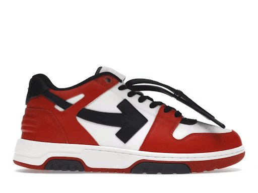 Off White Out of Office Low Black White Red