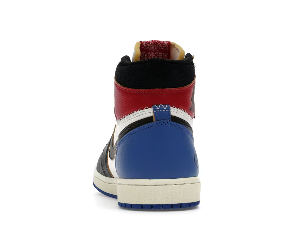 Jordan 1 High Fragment x Union LA Varsity Red Sport Royal