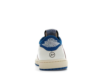 Jordan 1 Retro Low OG SP Fragment x Travis Scott Sail Military Blue