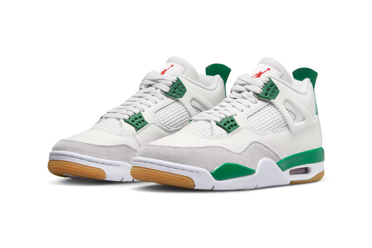 Jordan 4 SB Pine Green