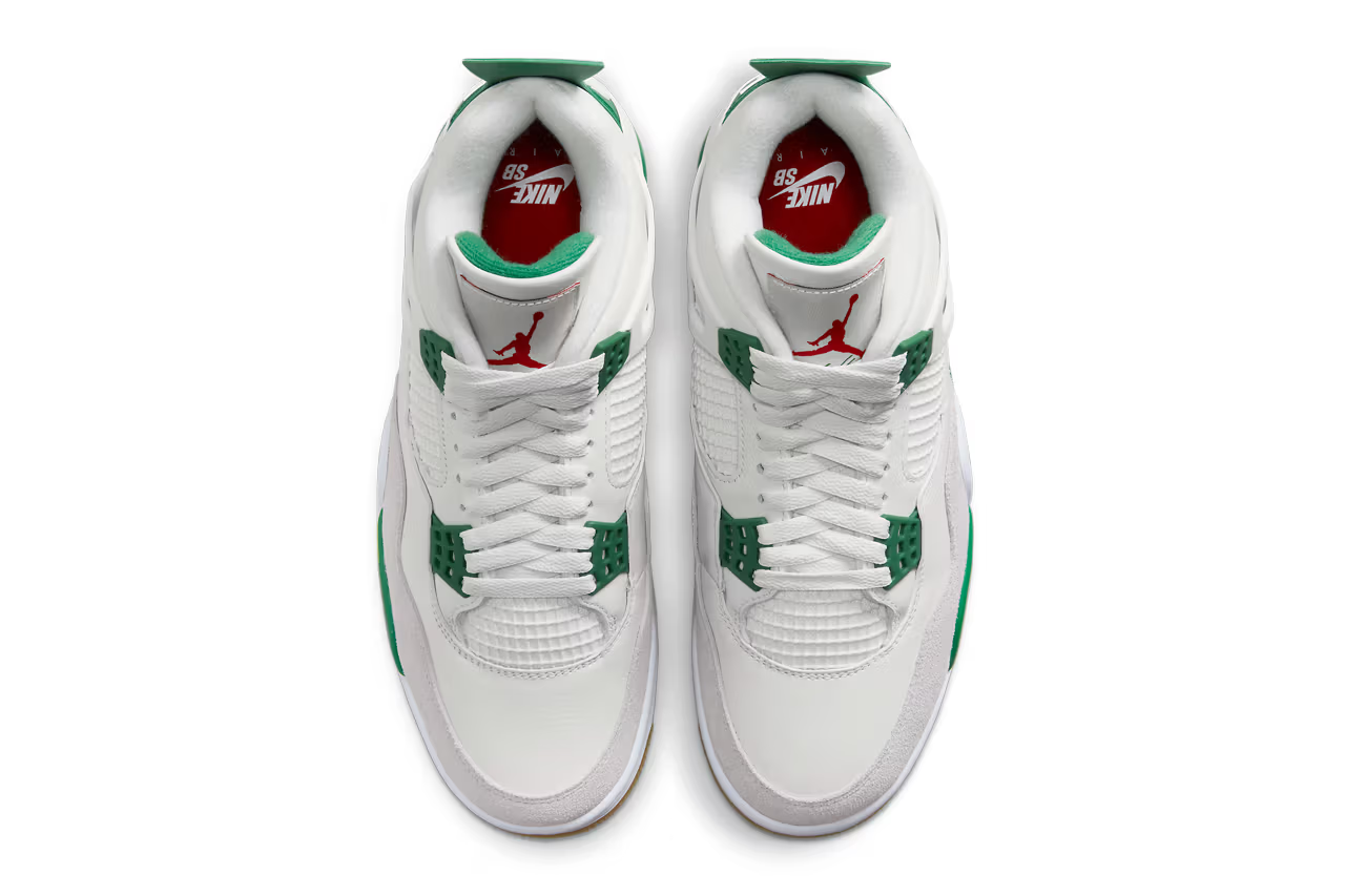 Jordan 4 SB Pine Green