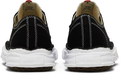 Maison Mihara Yasuhiro Peterson OG Sole Canvas Low Black