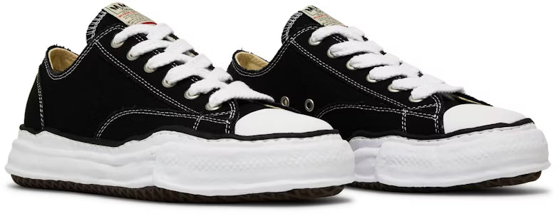 Maison Mihara Yasuhiro Peterson OG Sole Canvas Low Black
