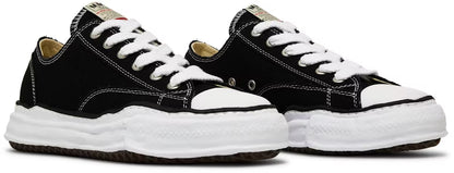 Maison Mihara Yasuhiro Peterson OG Sole Canvas Low Black