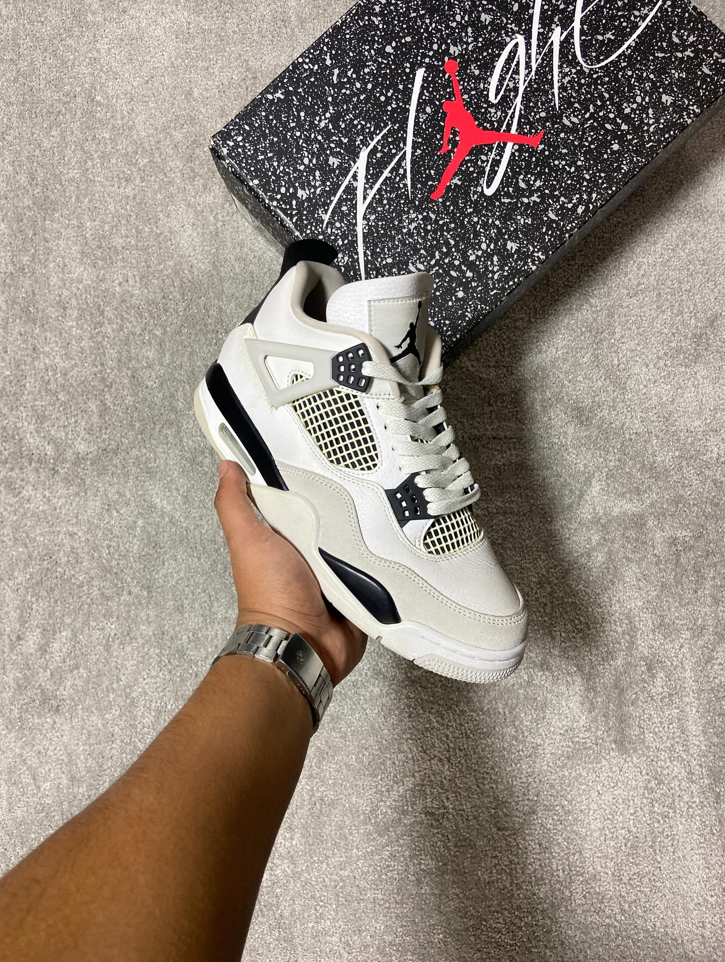 Jordan 4 Military Black