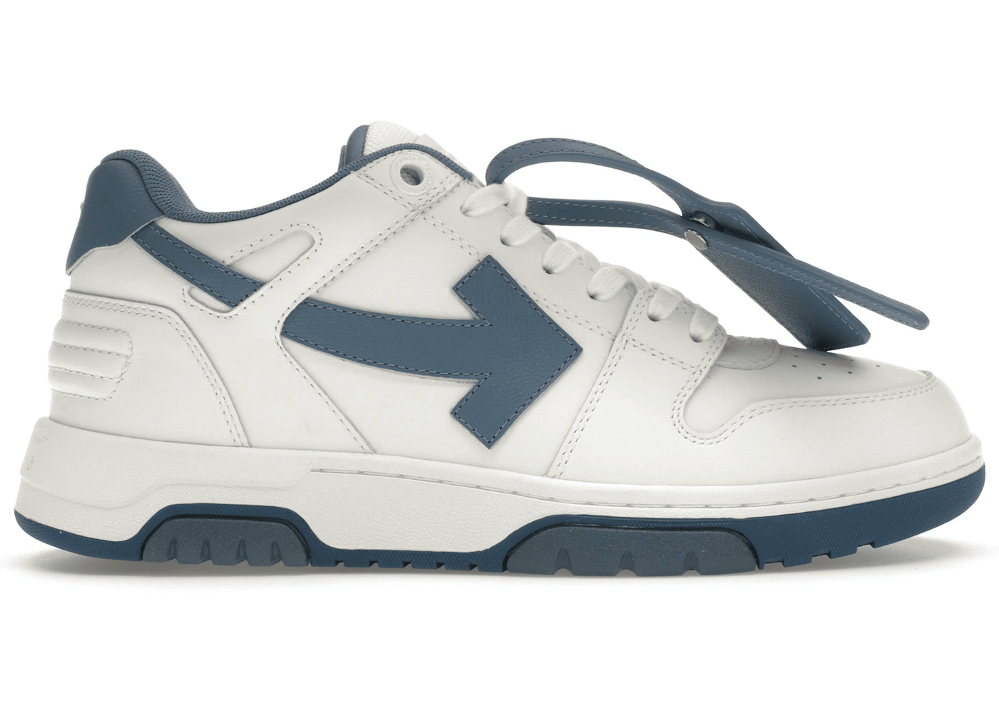 Out Of Office Low White Navy Blue