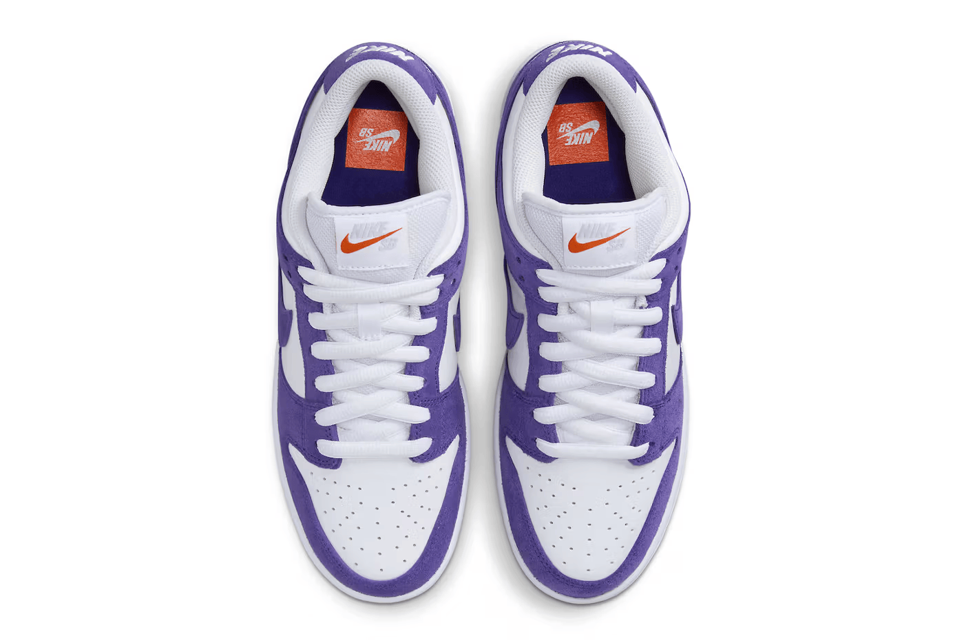 Dunk Low SB Court Purple Orange Label