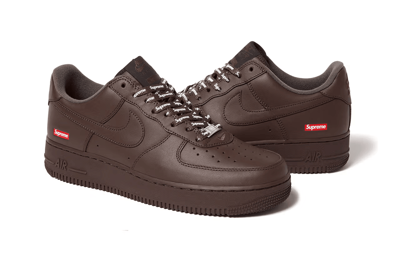 Air Force 1 Supreme Brown