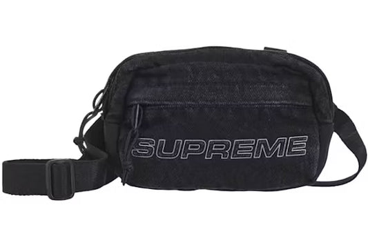 Supreme Denim Mini Shoulder Bag Black
