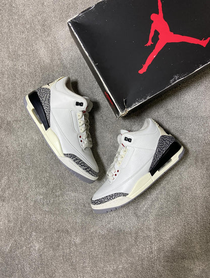 Jordan 3 White Cement