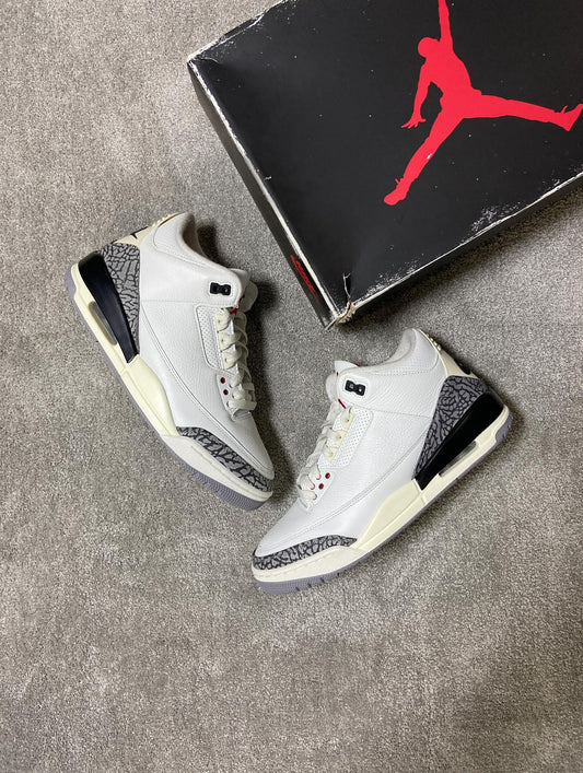 Jordan 3 White Cement