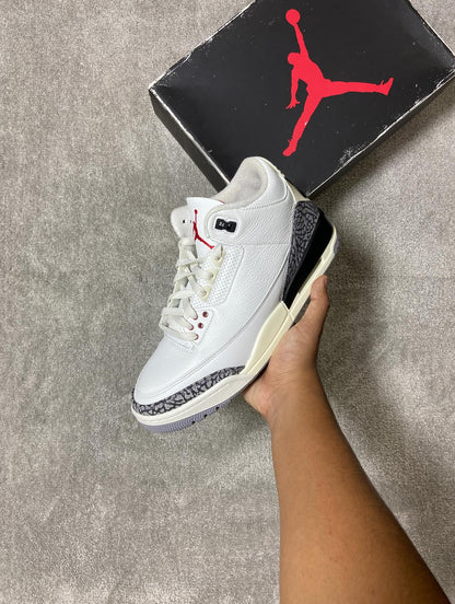 Jordan 3 White Cement